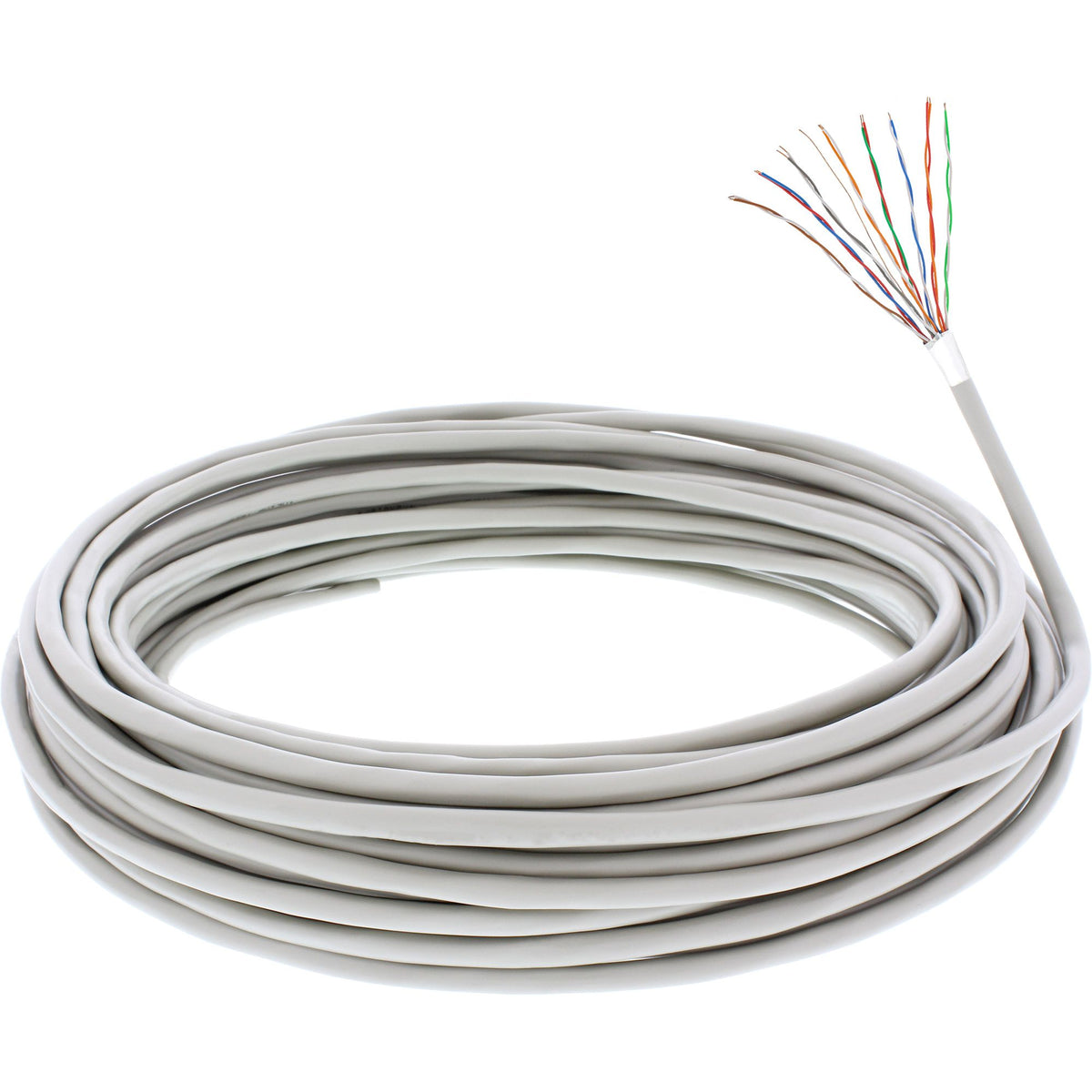 25m Ring Telefon-Kabel 16-adrig 8x2x0,6mm zum Verlegen