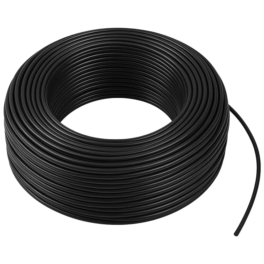 100m H07V-K 1x10mm² Aderleitung flexibel Kupfer Litze Einzelader Verdrahtungsleitung PVC feindrahtig schwarz