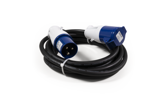 MC Power - CEE-Verlängerungskabel | 10m H07RNG 3G2,5, 230V, IP44 Starkstromverlängerungskabel