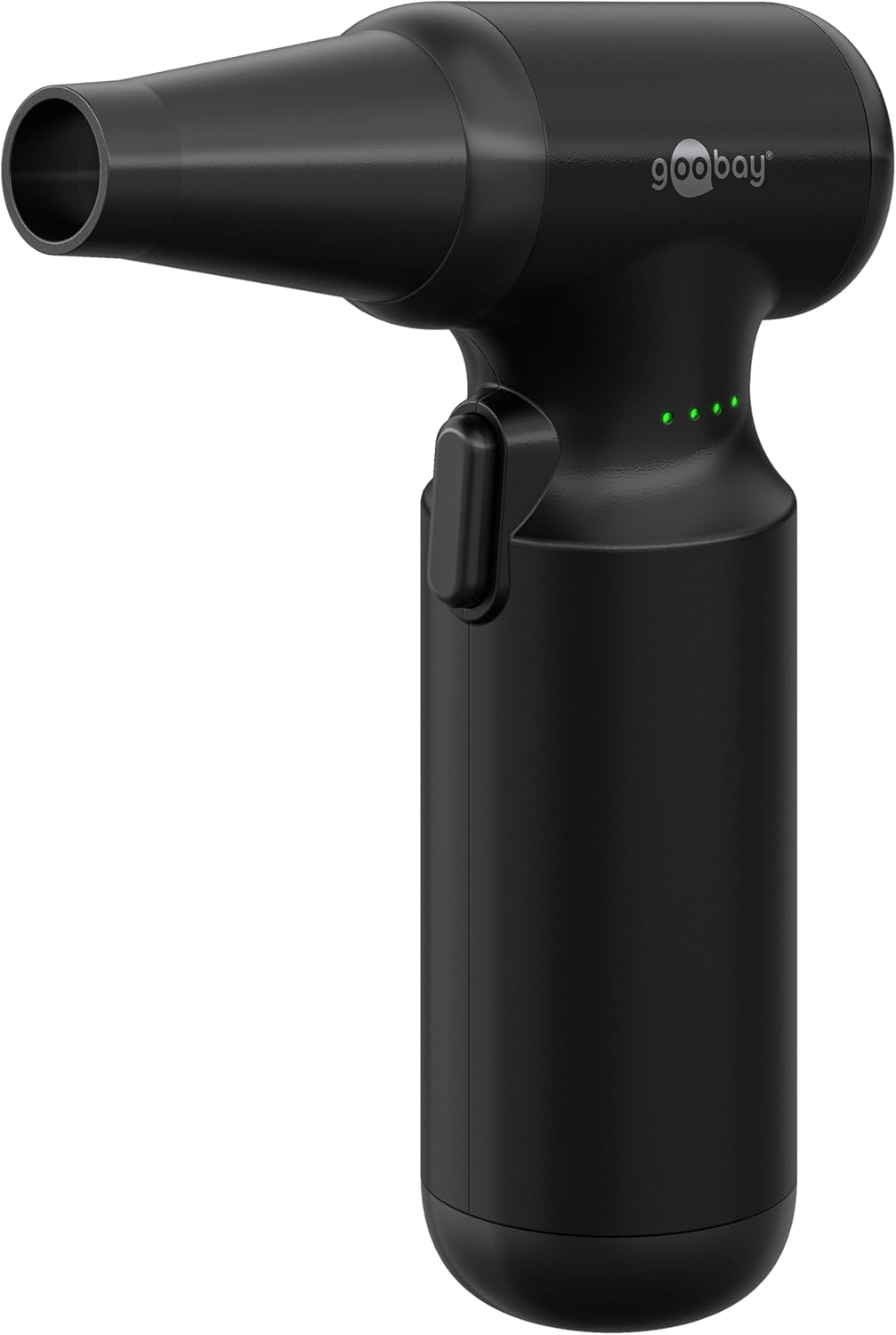 Staubgebläse Advanced mit 3 Stufen, 6.000 mAh Akku, 110.000 rpm, bis 80 min Betriebsdauer, inkl. 8 Aufsätze zum Entfernen von Staub auf Tastaturen, im PC, im Sofa, Autointerieur