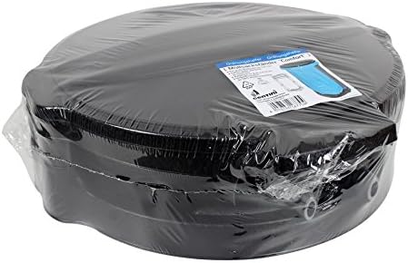 Centi Kunststoff Ständer für Abfallsack / Müllsack bis 120 Liter d= 43cm H= 74cm silber-grau