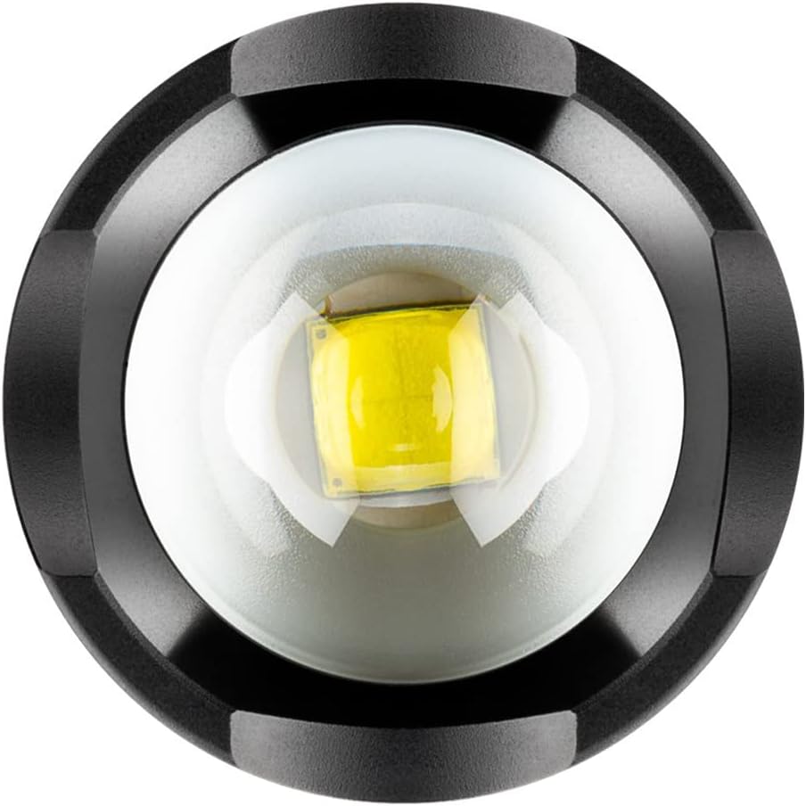 goobay LED Taschenlampe Super Bright 1500 ideal für Arbeit, Freizeit, Sport, Camping, Angeln, Jagd und Pannenhilfe, 1500 Lumen, Leuchtweite bis 300m