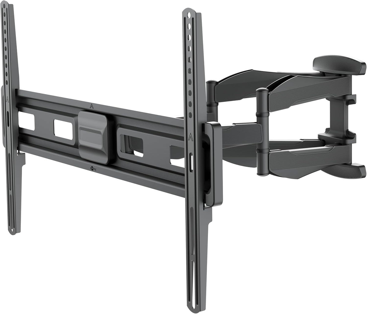 goobay TV-Wandhalterung für Fernseher von 37 bis 80 Zoll (94 – 203 cm), TV Halterung, max. 45 kg, vollbeweglich (schwenkbar und neigbar)