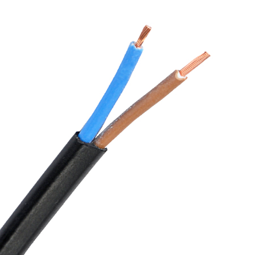 NEUT PVC-Schlauchleitung Eca H03VVH2-F 2x 0,75 mm² 100m schwarz