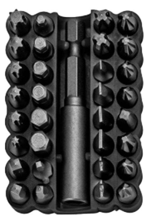 Handwerkzeug-Set 49-teilig mobiles Werkzeugset für Heimwerkerarbeiten und unterwegs-Schraubendreher, Bitsatz, Stecknüsse, Bithalter, Bitverlängerung, Seitenschneider, Spitzzange, Werkzeugkoffer
