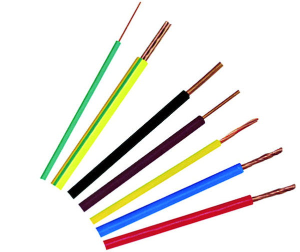 100m PVC-Aderleitung Eca H07V-K 1,5mm² Verdrahtungsleitung Einzelader dunkelblau RAL5010