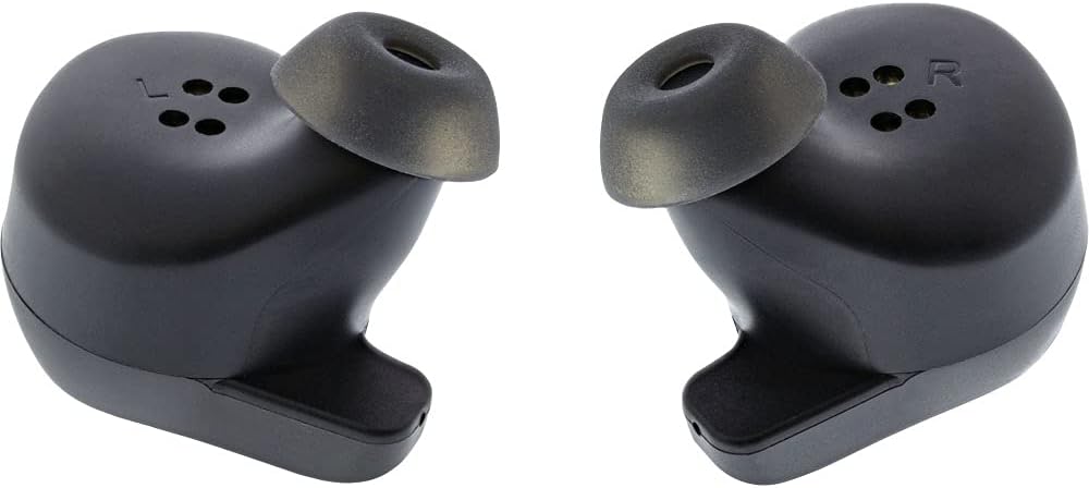 InLine 55356T PURE Air TWS, Bluetooth In-Ear Kopfhörer mit True wireless Stereo, mit Qi-Case PowerBank, Schwarz, In-Ears: 27x23x23mm / Ladegehäuse: 76x54x30mm