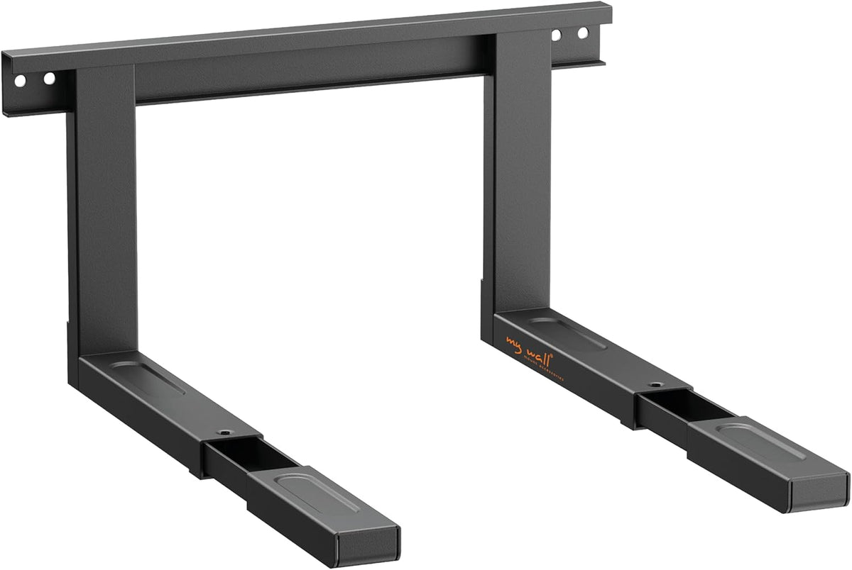 mywall HW2L Universal Halterung für Mikrowellengeräte schwarz