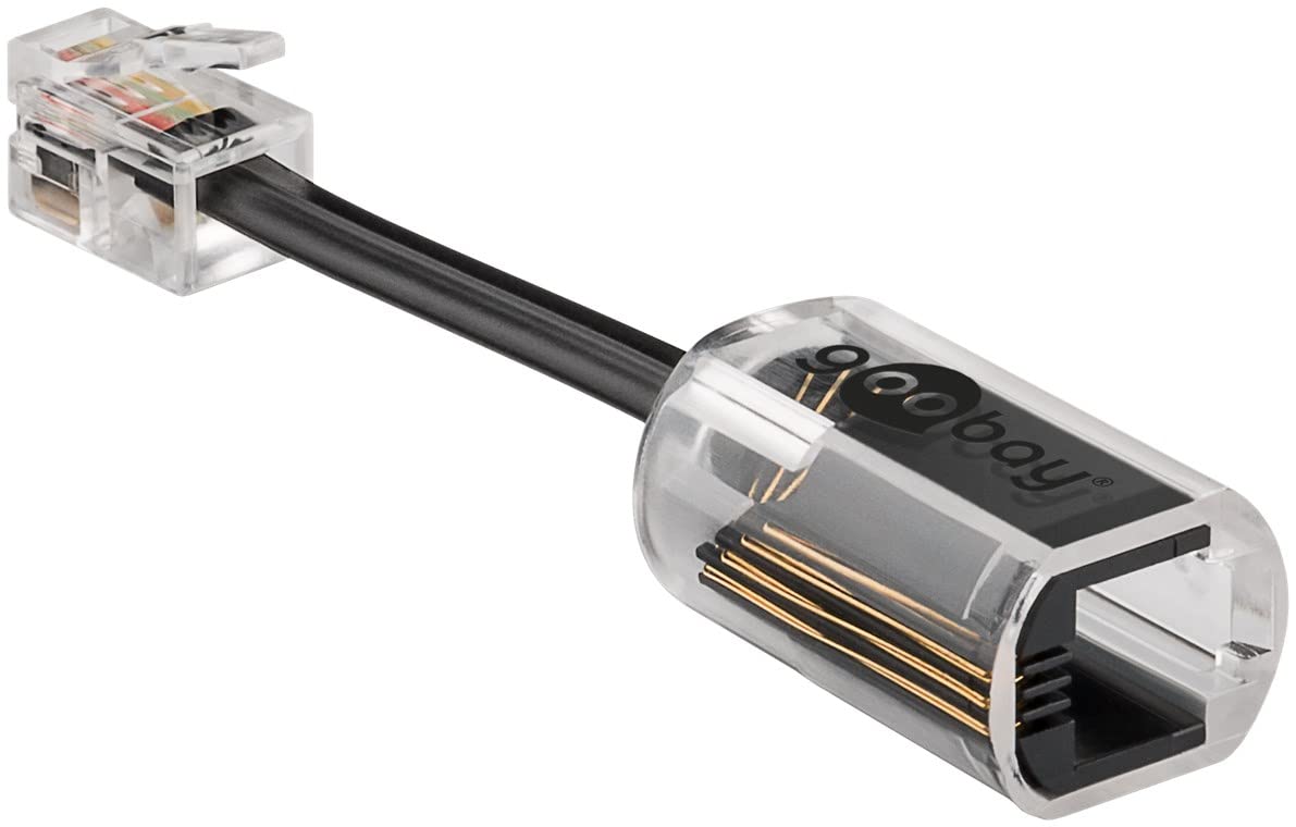 Telefonhörerkabel-Entwirrer (Anti-Twist-Adapter) Verhindert das Verdrillen von Telefonhörerkabeln