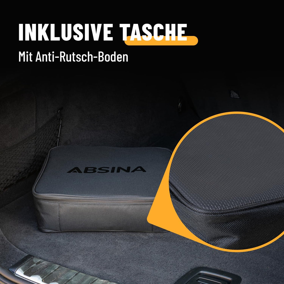 ABSINA Mobile Wallbox 11kW mit Einstellbarer Ladeleistung Typ 2