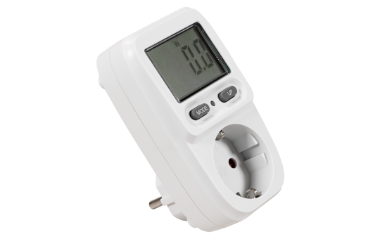 MC POWER - Energiekostenmessgerät | EM-50 | Energiekosten Stromzähler digitaler Energiekostenmesser, Stromverbrauchsmesser für Steckdose