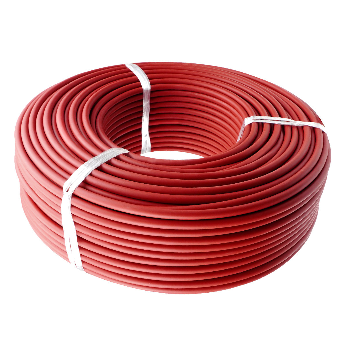 25m Solarkabel 6mm² H1Z2Z2-K Rot - UV-beständig, flexibel, Photovoltaik Kabel, PV Kabel, Solar Anschlusskabel für Solarpanel, Wechselrichter & Laderegler - langlebig