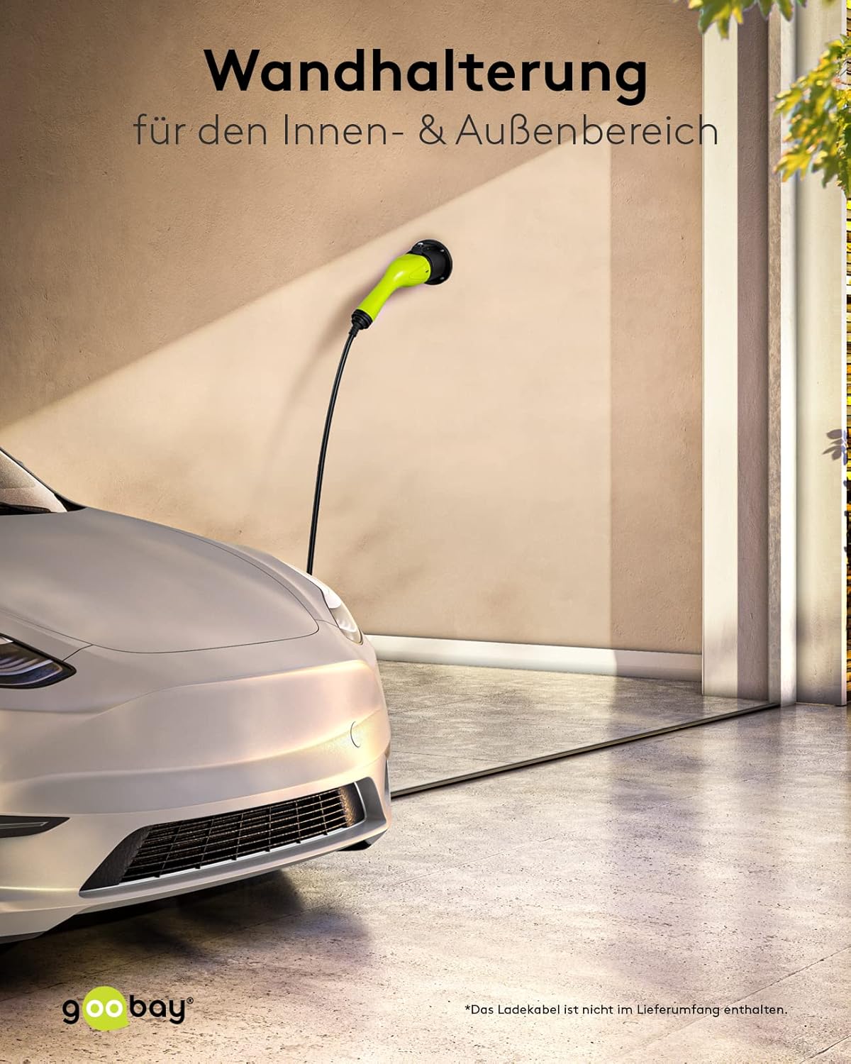 Wandhalterung Typ 2 Ladekabel für Elektroautos/EV Kabelhalterung für Wandmontage