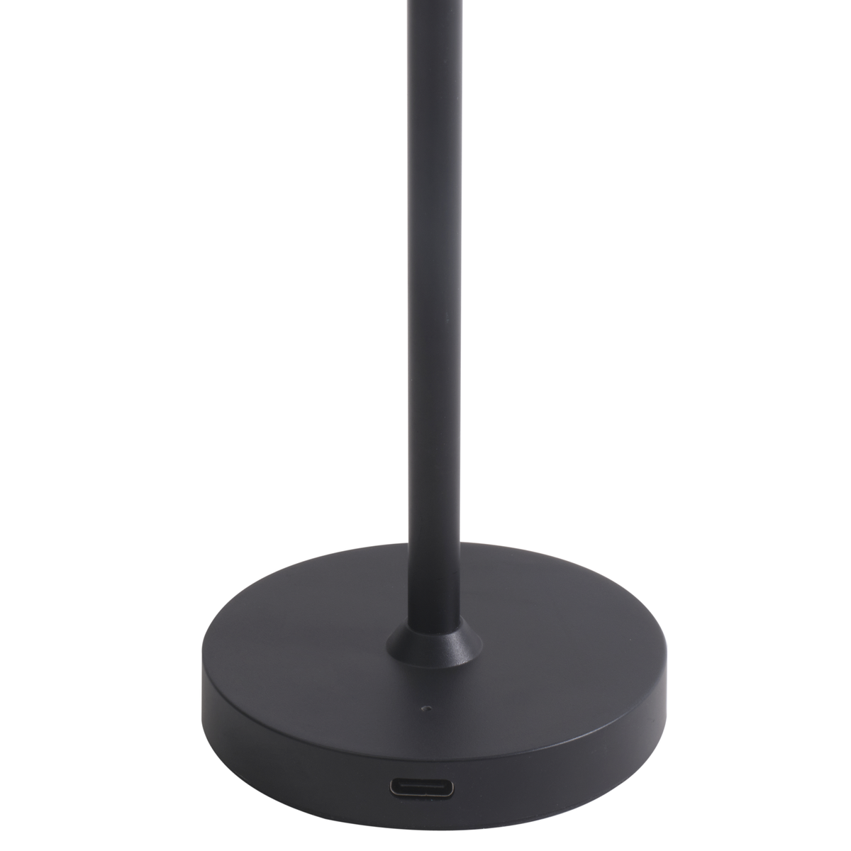 ROLF KERN LED-Tischleuchte Club Nano | 21 cm | Akku-Tischlampe dimmbar, Touch-Dimmer, warmweiß 2700K, IP54, 100lm, 1,2W, kabellose Tischlampe modern, außen, innen Schwarz [Energieklasse G]