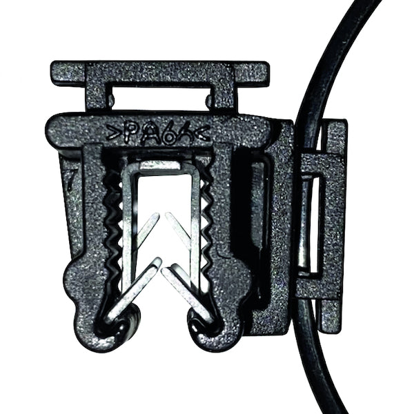 100 Stück PROT Kabelbinder PKBPV4 200x4,8x45 mit 4-fach Clip